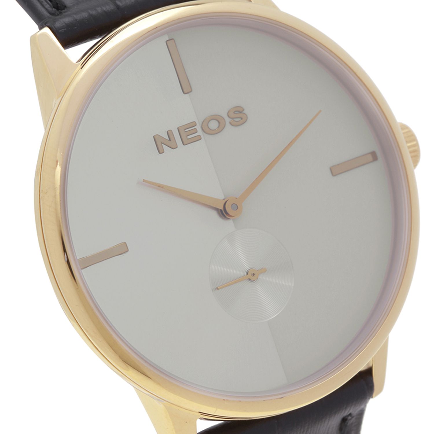 Đồng Hồ Neos N-40679M Nam Dây Da Chính Hãng