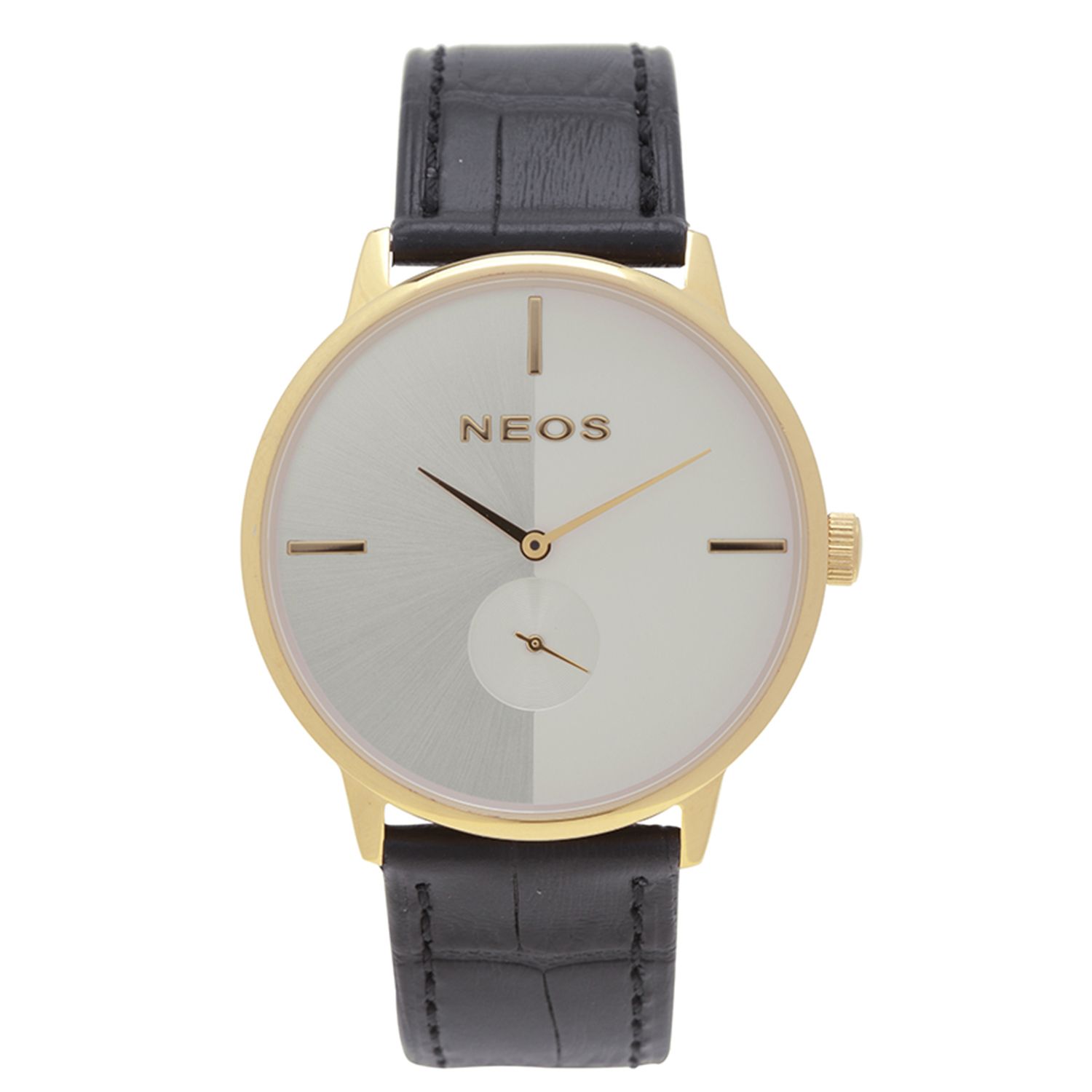 Đồng Hồ Neos N-40679M Nam Dây Da Chính Hãng