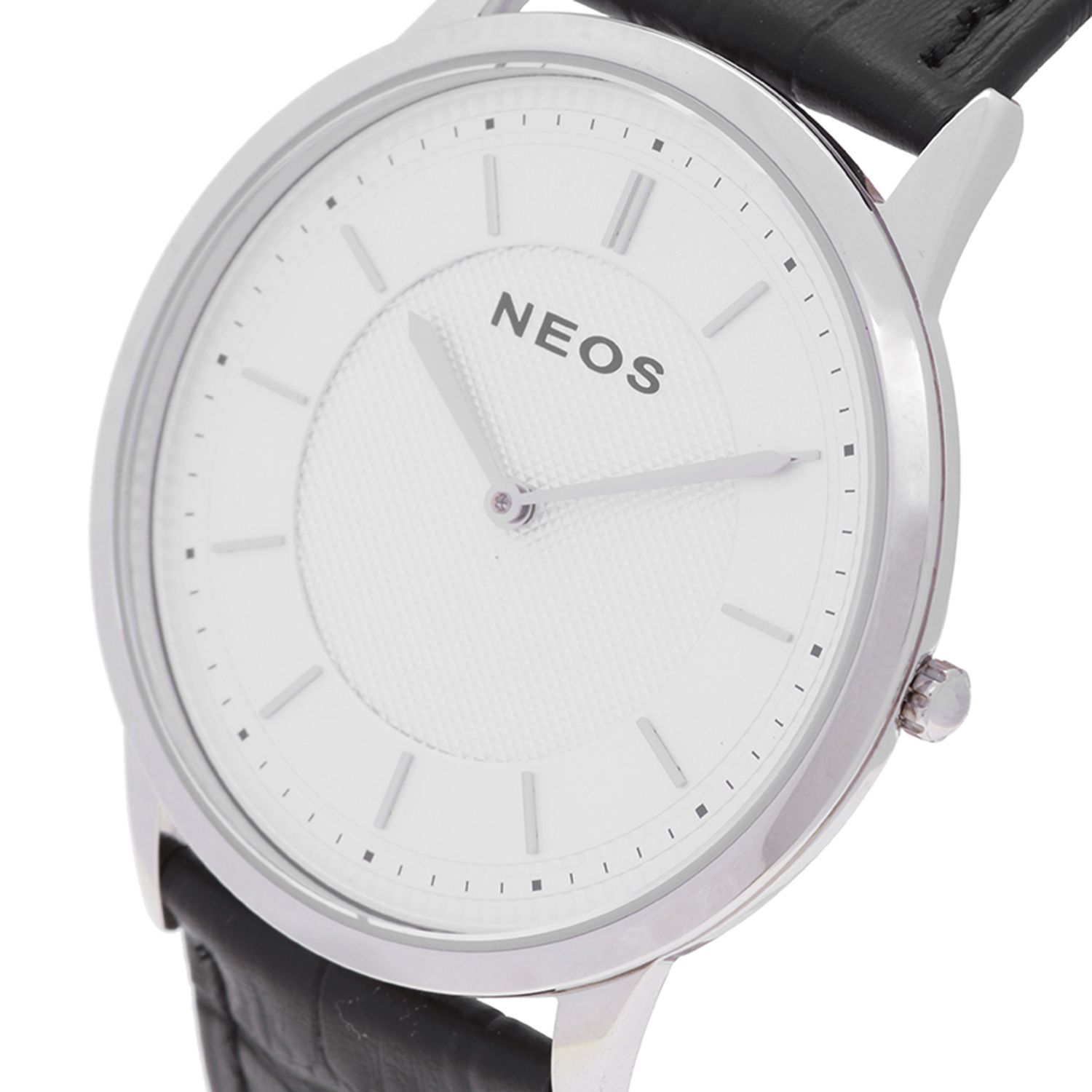 Đồng Hồ NEOS 40681M Dây da 2 Kim