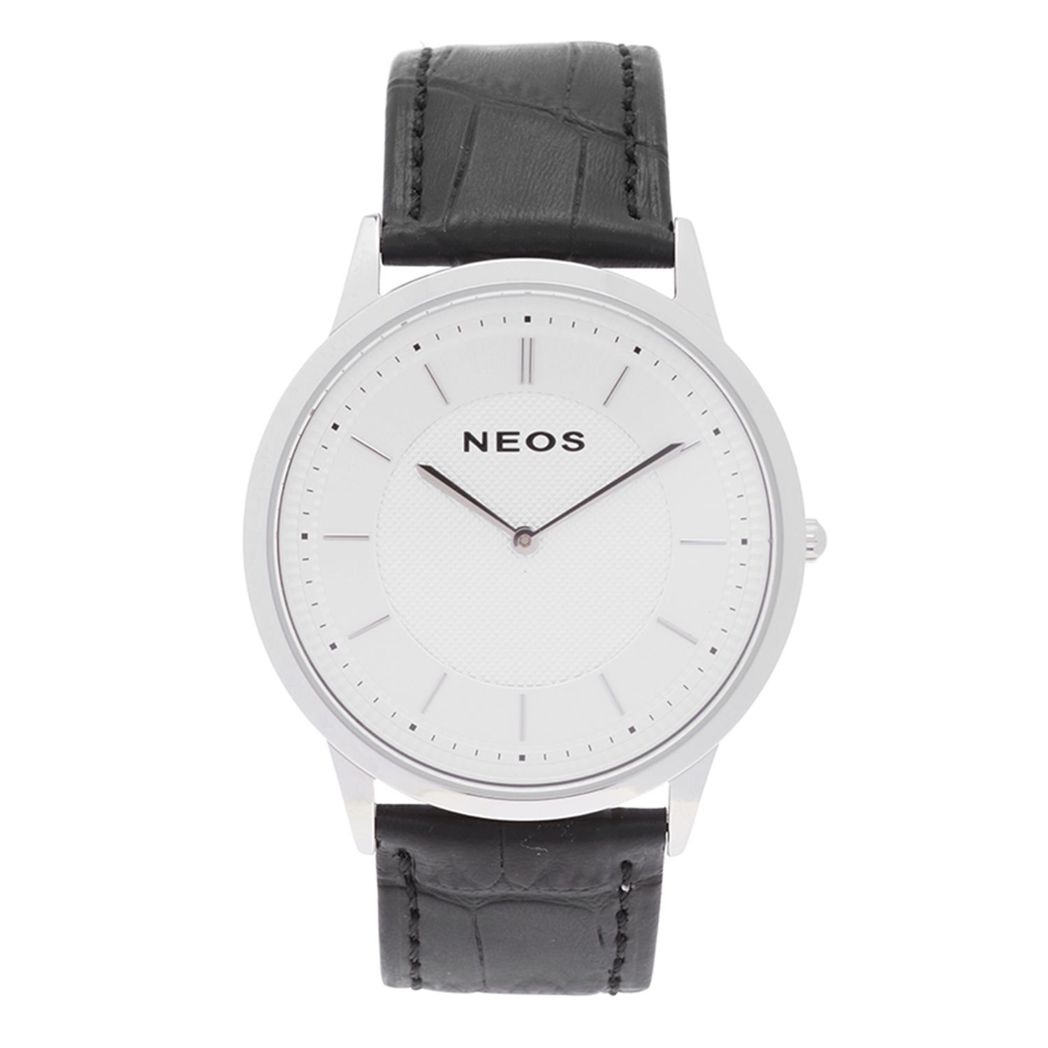 Đồng Hồ NEOS 40681M Dây da 2 Kim