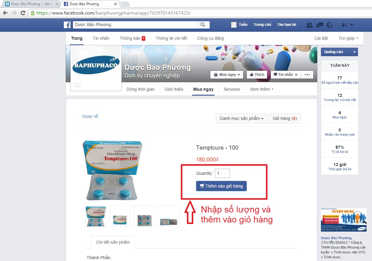 san pham tren FB