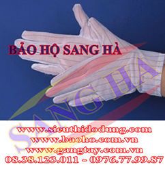 Găng tay polyester chống tĩnh điện ( không hạt )