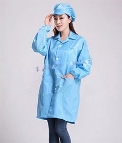 Áo phòng sạch chống tĩnh điện blue giá tốt nhất HCM