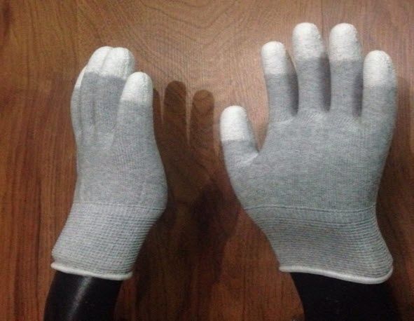 Găng tay chống tĩnh điện phủ PU đầu ngón