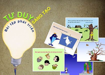 Bài tập tư duy sáng tạo