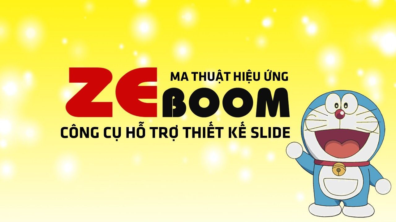 Bộ công cụ hỗ trợ thiết kế slide - ZeBoom