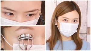 Kẻ mắt cực chuẩn khi đeo khẩu trang