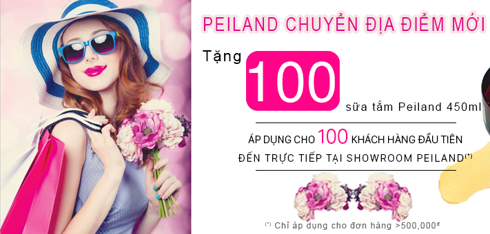 Thông báo v/v chuyển trụ sở mới Showroom PEILAND Trần Phú