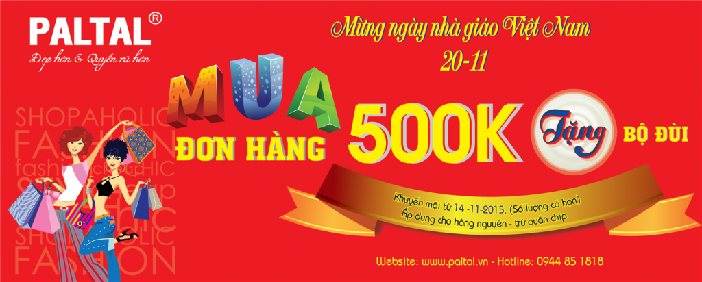 Khuyến mãi online 20/11