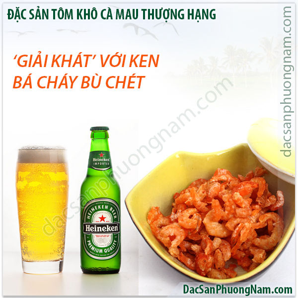 TÔM KHÔ CÀ MAU LOẠI 1 giá 1,3 triệu đồng có bán 0,5kg - 2