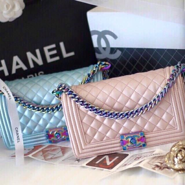Túi xách tay Chanelleboy khoá 7 mầu 2016 - Đẹp 102