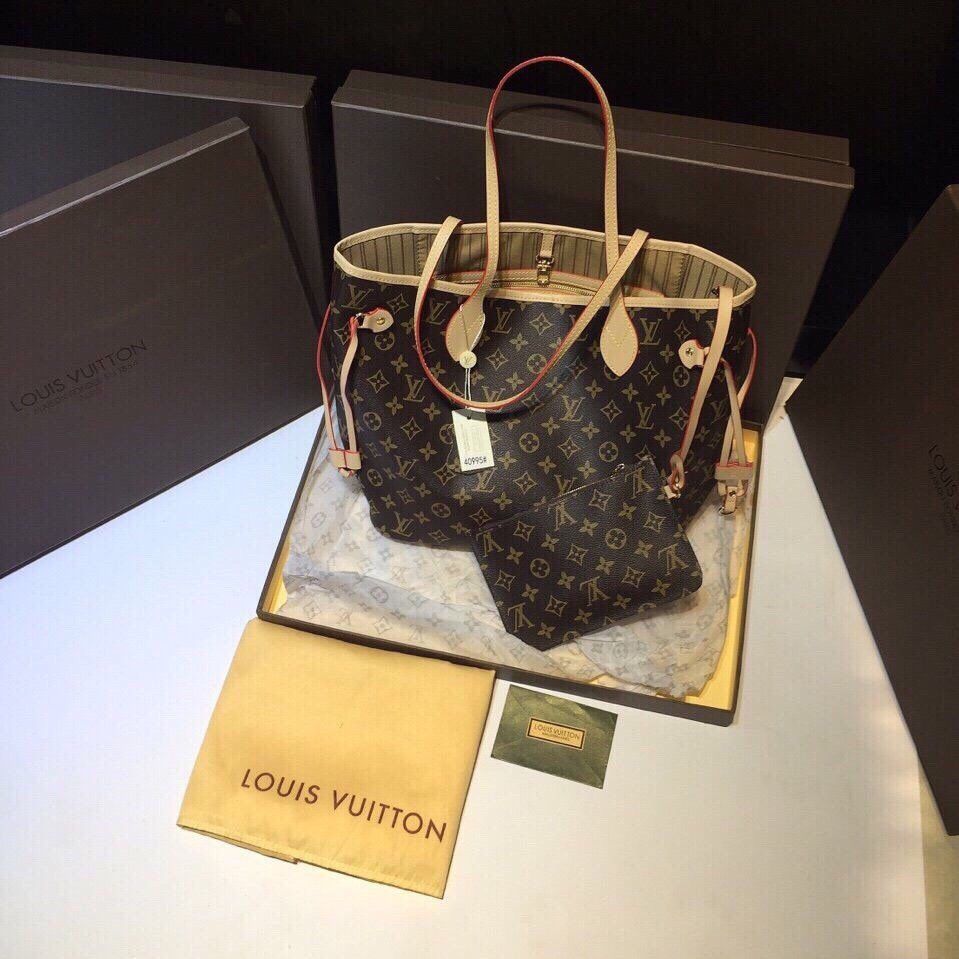 Túi xách LV neverfull hàng chuẩn Super Sale - Đẹp 102