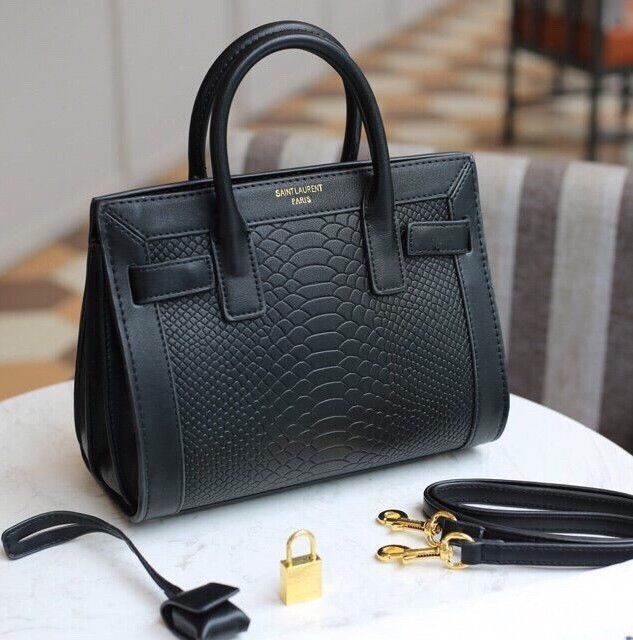 Túi xách Yvest Saint Laurent da rắn (YSL) giá 590 ngàn - Đẹp 102