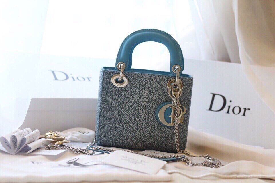 Túi Xách Dior Cá Đuối f1 ,full box - Giá 620.000 - Đẹp 102