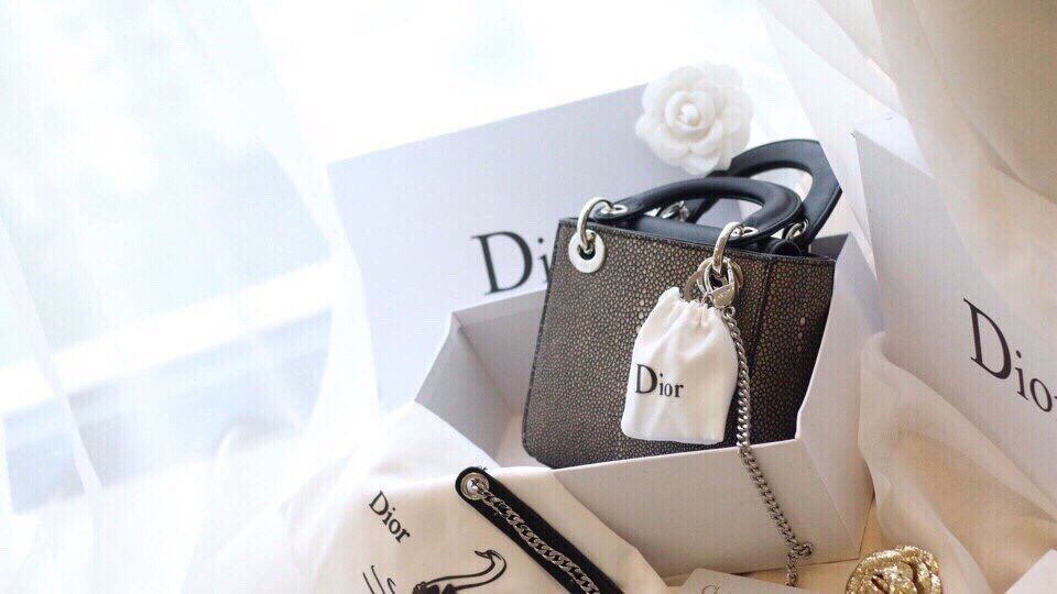 Túi Xách Dior Cá Đuối f1 ,full box - Giá 620.000 - Đẹp 102