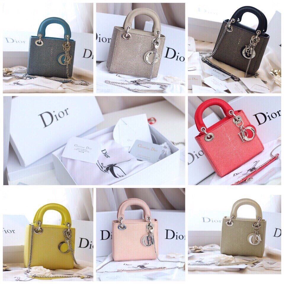 Túi Xách Dior Cá Đuối f1 ,full box - Giá 620.000 - Đẹp 102