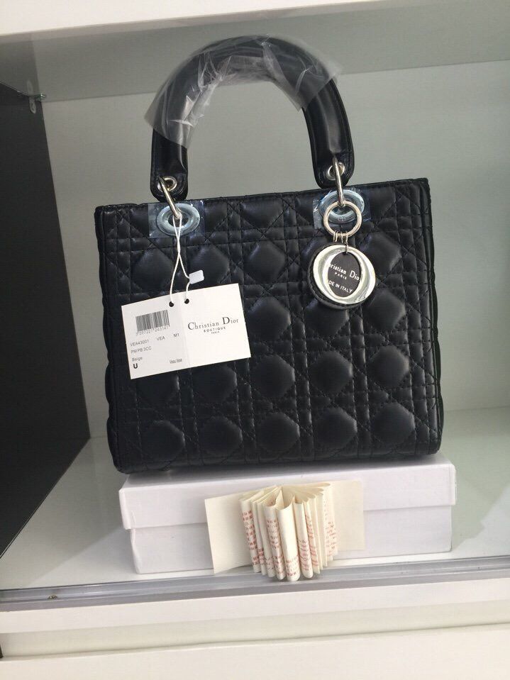 Túi Xách Dior 5 ô Da Lì Khoá Bạc Hàng Chuẩn f1 From Chuẩn - Giá 650.000 - Đẹp 102