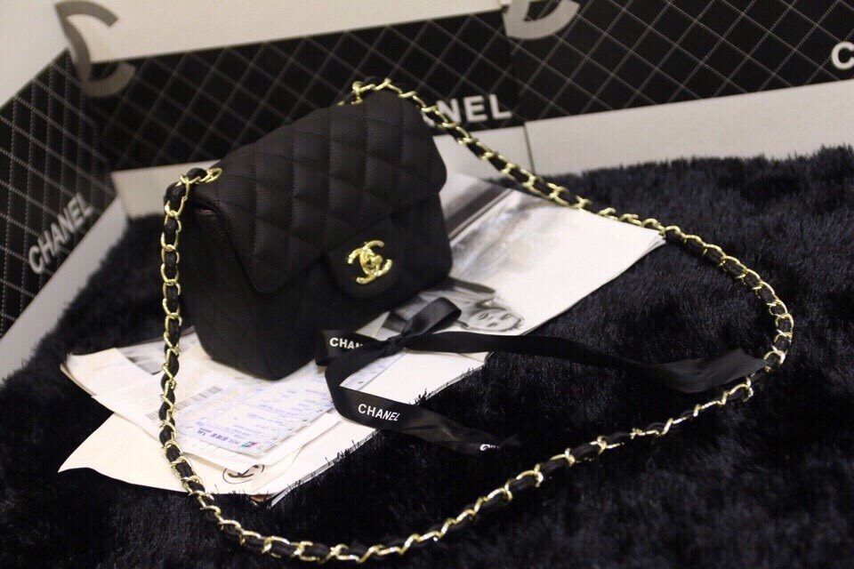 Túi Xách Chanel f1 Da Bò - Giá 400.000 - Đẹp 102