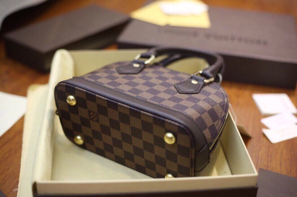 Túi Xách Lv Louis Vuitton Alma BB Monogram hàng chuẩn F1 size 20cm