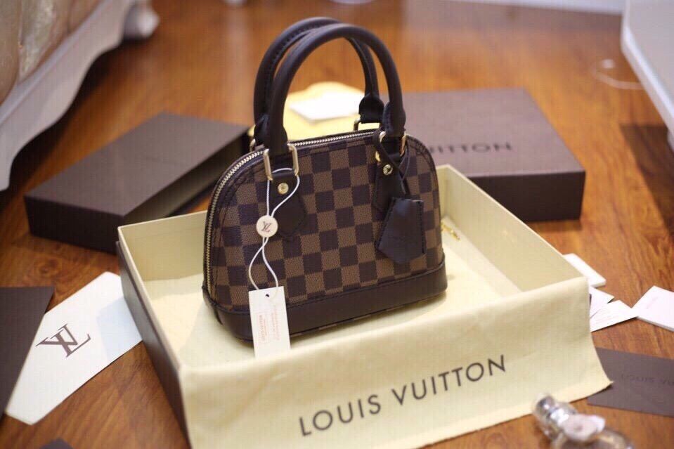 Túi Xách Lv Louis Vuitton Alma BB Monogram hàng chuẩn F1 size 20cm