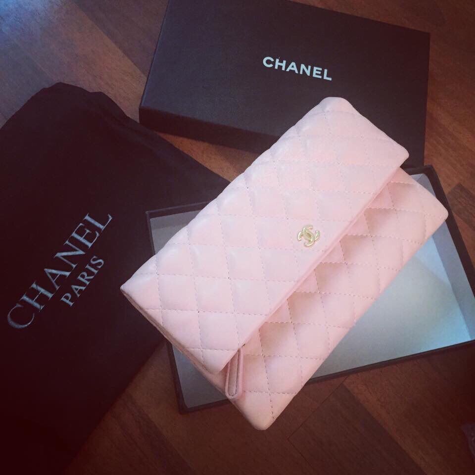 Ví cầm tay chanel hàng F1 Full box -Giao tại Shop Đẹp 102