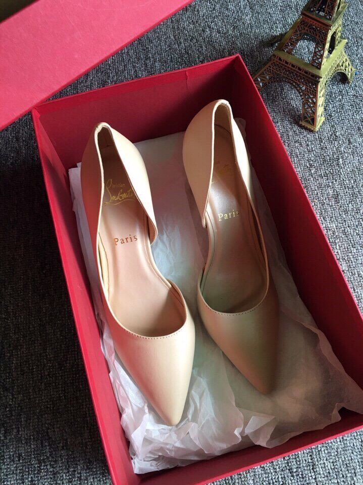 Giày cao gót Louboutin hở eo hàng cao cấp - Giao tại Shop Đẹp 102