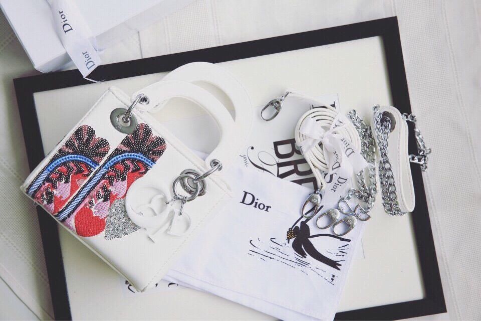Túi xách Dior 3 ô lady super sale hàng chuẩn - Giao hàng tại Shop Đẹp 102