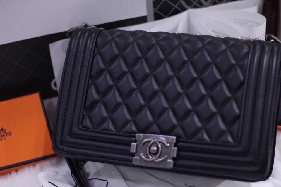 Túi Xách Chanel boy super sale, da thật 100% - Giá 650.000đ - Đẹp102