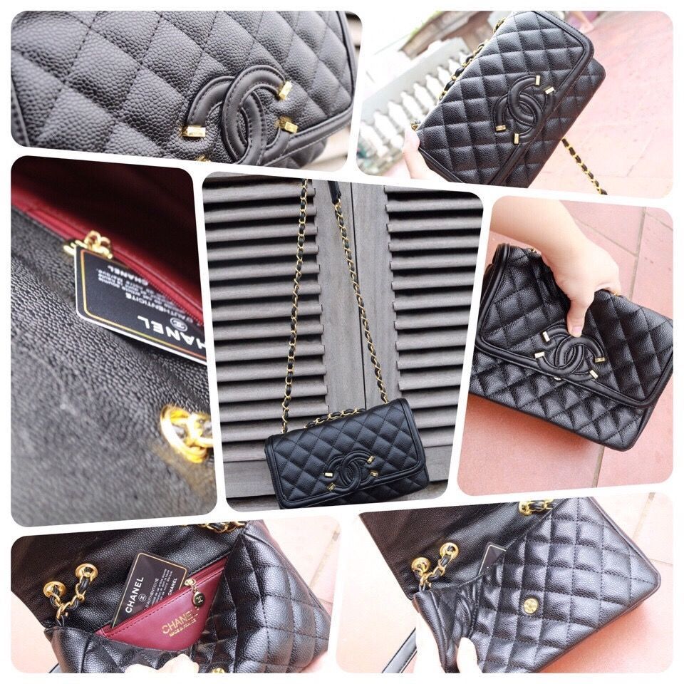 Túi xách Chanel Filigree hàng chuẩn F1 - Giao tại Shop Đẹp 102