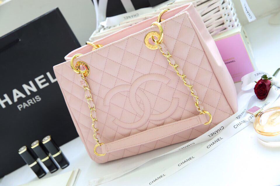 Túi xách Chanel Shopping da dê size 30cm hàng chuẩn F1 - Giao tại Shop Đẹp 102