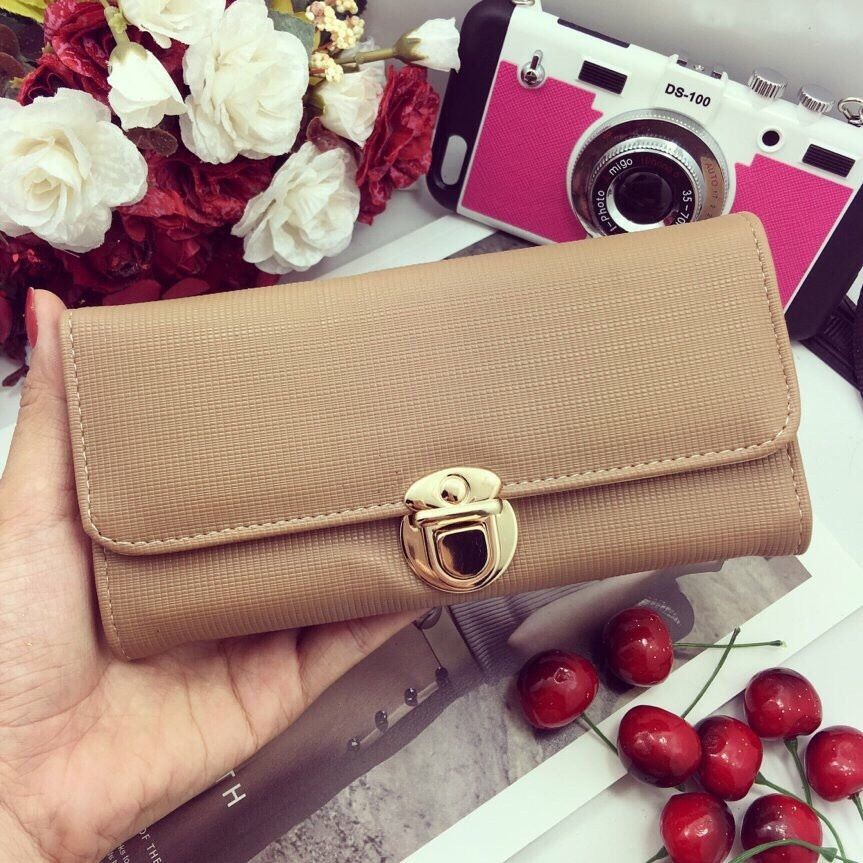 Ví cầm tay Dior nút gài hàng chuẩn F1 -Giao tại Shop Đẹp102