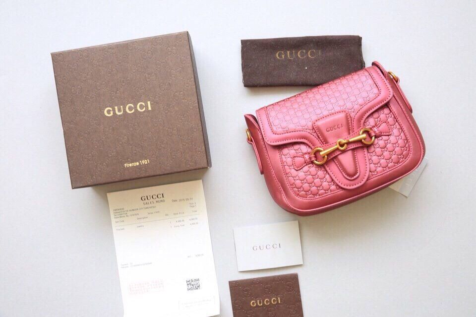 Túi xách Gucci dập Logo hàng chuẩn F1 Size 22cm -Giao tại Shop Đẹp102