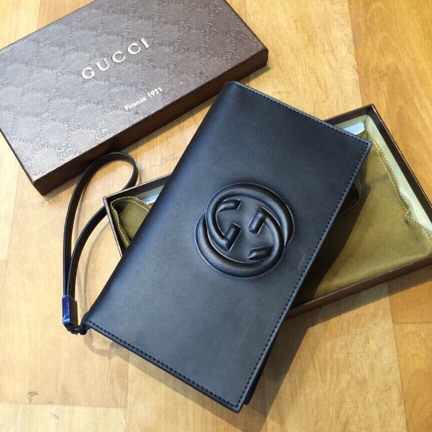 Ví cầm tay Gucci super bản to nhiều ngăn full box da thật -Giao tại Shop Đẹp102