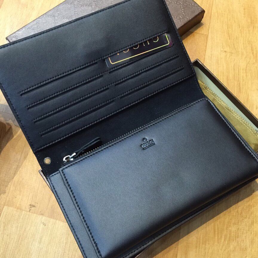 Ví cầm tay Gucci super bản to nhiều ngăn full box da thật -Giao tại Shop Đẹp102