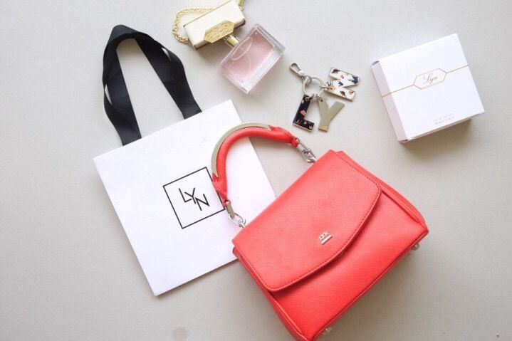 Túi xách Lyn new móc phụ kiện hàng chuẩn F1 size 25cm -Giao tại Shop Đẹp102