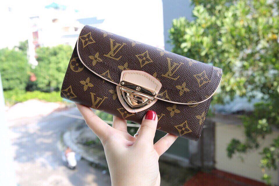 Ví cầm tay Lv khoá cài hàng Super sale size 12cm -Giao tại Shop Đẹp102