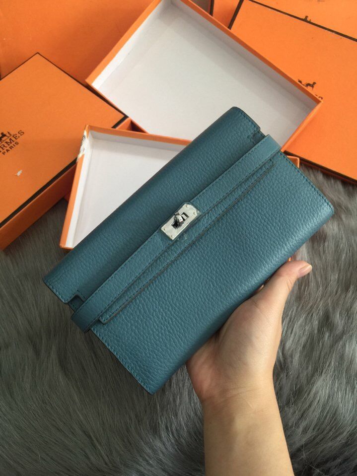 Ví cầm tay Hermes da thật Super sale full box -Giao tại Shop Đẹp102