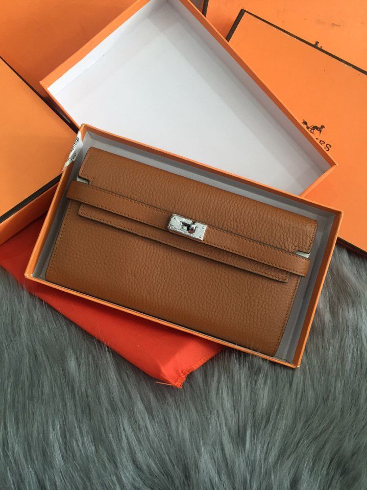 Ví cầm tay Hermes da thật Super sale full box -Giao tại Shop Đẹp102