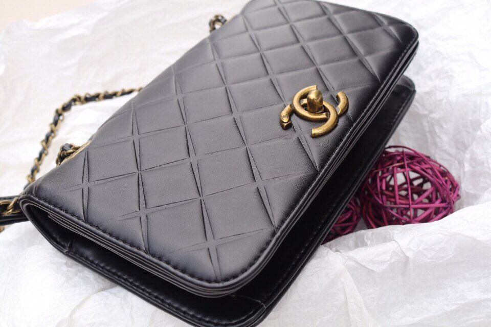 Túi xách Chanel new 2016 da dập hàng chuẩn F1 size 25cm -Giao tại Shop Đẹp102