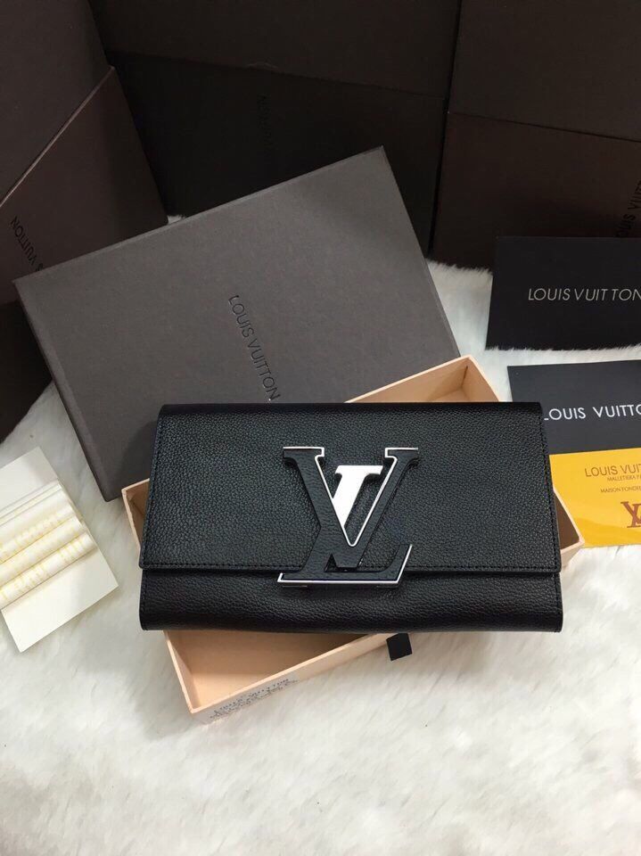 Ví LV Cluth hàng chuẩn super sale da thật 100% Giá 750.000đ -Shop Đẹp102