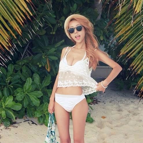 BIKINI 3 MẢNH ÁO REN RỜI STYLE NANDA