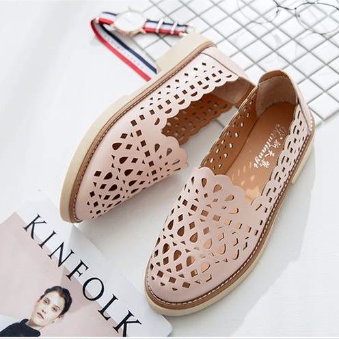 GIÀY SLIP ON DA ĐỤC LỖ NANDA