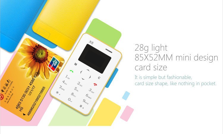 Điện thoại siêu nhỏ như thẻ ATM của hãng AIEK, nhiều tính năng thú vị - 2