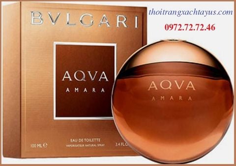 NH 01L - NƯỚC HOA " BVLGARI AQVA - AMARA " 100ml / made in ITALY