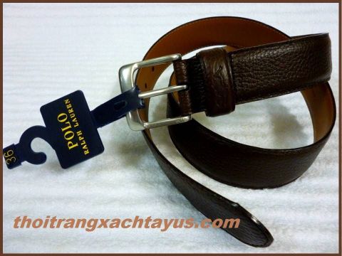 DNN 64 - DÂY NỊT NAM đẵng cấp HIỆU " POLO " size 36/ bản 3,5cm( da cực kỳ chất )