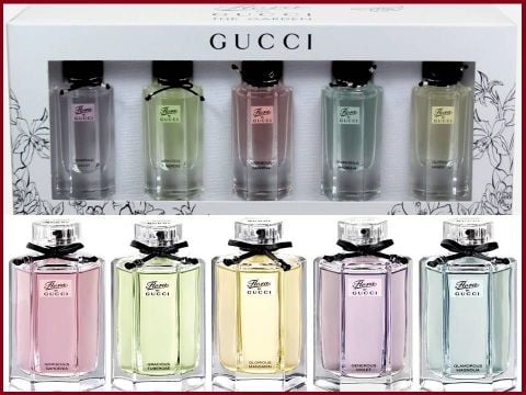NH 16 e - SET NƯỚC HOA  " GUCCI "  5 chai