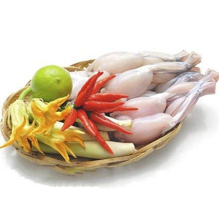 Ếch nguyên con (kg)