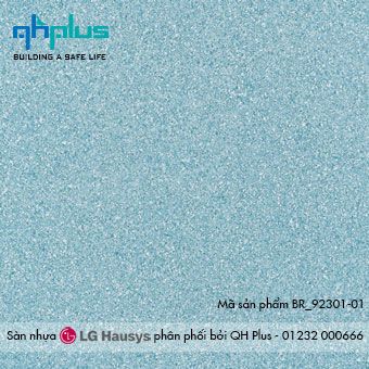 Sàn nhựa LG Bright Mist xanh ngọc BR_92301-01