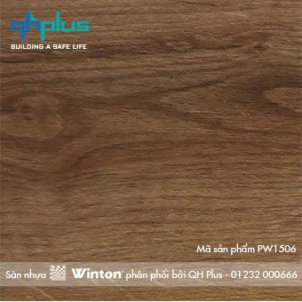 Sàn nhựa Winton vân gỗ anh đào PW1506