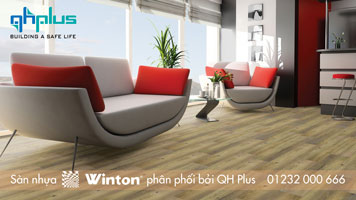 Phong cách hiện đại với sàn nhựa Winton